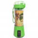 Блендер портативний Smart Juice Cup Fruits на 2 ножі, заряджається від USB, Зелений (237)