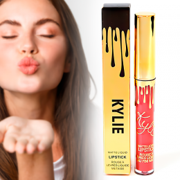 Блиск для губ для повсякденного макіяжу Metal Matte Lipstick Kylie Birthday Edition