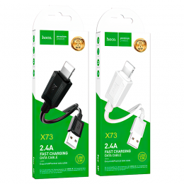 USB кабель для зарядки и передачи данных HOCO X73 iPhone5, длина 1 м (206)