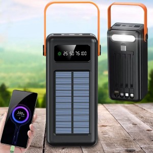 УМБ ViaKing YM-637CX с солнечной панелью и быстрой зарядкой + 4 кабеля, 50000mAh Черный (N-3) УМБ ViaKing YM-637CX с солнечной панелью и быстрой зарядкой + 4 кабеля, 50000mAh Черный (N-3)