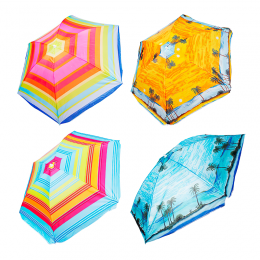 Пляжна парасолька з нахилом 1,8 м (забарвлення в асортименті)