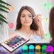 Підсвітка для дзеркала Vanity Mirror Lights RGB N-378 з регулюванням яскравості та пультом, 10 лампочок