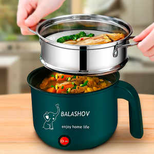 Електрична рисоварка багатофункціональна з антипригарним покриттям Rice Cooker (212)