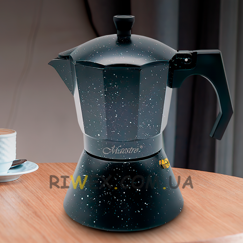 Кофеварка c индукционным дном 300 мл Maestro "Espresso Moka" MR-1667-6 (235)