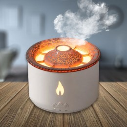 Аромадиффузор-увлажнитель воздуха для дома с эффектом пламени, 360 мл (237)