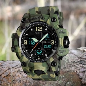 Часы мужские наручные SKMEI, Камуфляж