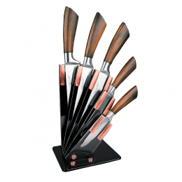 6-ти предметный набор кухонных ножей с акриловой подставкой MR-1414 Maestro (235)