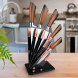 6-ти предметний набір кухонних ножів з акриловою підставкою MR-1414 Maestro (235)