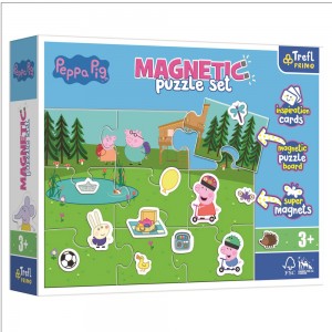 Креативний магнітний ігровий набір Trefl Свинка Пеппа для найменших (SB)