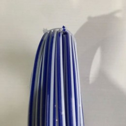 Волосінь FL3.0х15 квадрат 3ммх15м, Синьо-білий (2487)