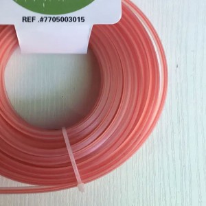 Волосінь на косу квадрат з жилкою 3,0*15м, Рожевий (2487)