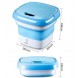 Портативна складана пральна машинка ультразвукова MP-2690 i, 6,5 л Блакитна (205)
