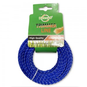 Волосінь для бензокоси TW3.0 кручений квадрат 3.0ммх15м, Синій (2487)