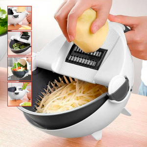Многофункциональная овощерезка терка мультислайсер Rotate Vegetable Slicer 9 в 1
