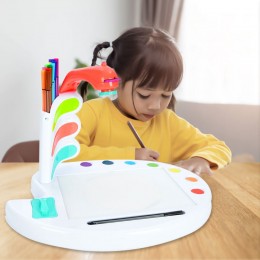 Проектор детский 563-1B со световыми эффектами, слайдами, фломастерами (В)