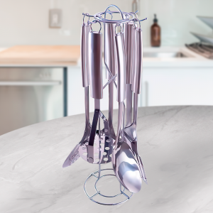 Набор кухонных принадлежностей с подставкой 7 предметов EM5534 (204) Набор кухонных принадлежностей с подставкой 7 предметов EM5534 (204)