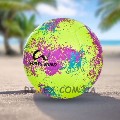 М'яч волейбольний MS 3448  для гри в залі та на вулиці, Жовтий (IGR24)