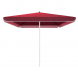 Вулична парасолька з клапаном 2х2м червона (ARSH)