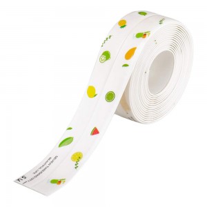Водонепроницаемая бордюрная  лента для ванны и кухни Waterproof Tape с рисунком (212)