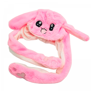 Шапочка Рожевий Зайчик, що світиться з рухомими вушками Pikachu Toys Шапочка Рожевий Зайчик, що світиться з рухомими вушками Pikachu Toys