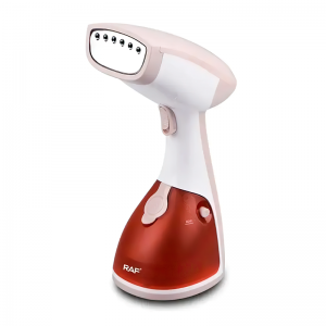 Вертикальный ручной отпариватель для глажки одежды RAF 1269P 1370W PINK (212)