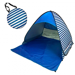 Пляжний намет саморозкладний з чохлом Tent For Tourist 150*160см BLUE (212)