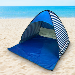 Пляжний намет саморозкладний з чохлом Tent For Tourist 150*160см BLUE (212)