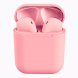 Бездротові Bluetooth навушники HBQ InPods 12 з активним шумопоглинанням (рожевий колір)