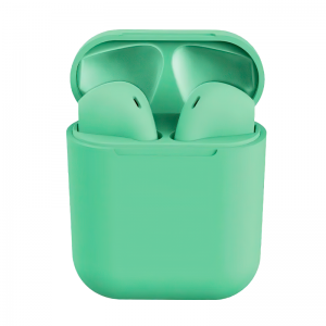 Беспроводные Bluetooth наушники HBQ InPods 12 с активным шумоподавлением (зеленый цвет)