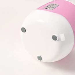 Портативний міні блендер для смузі та коктейлів Portable JUICER XL-180 400 мл, Рожевий (205)