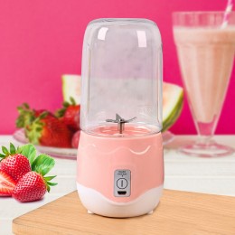 Портативный мини блендер для смузи и коктейлей Portable JUICER XL-180 400 мл, Розовый (205)