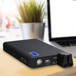 Портативная зарядная станция для ноутбука с LED Индикатором + Фонарь + 3 USB Порта, 24000 мАч  (205)