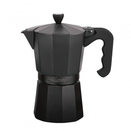 Гейзерная кофеварка 450 мл Maestro MR-1666-9-BLACK (235)