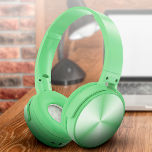 Бездротові Bluetooth стерео навушники ST96 лайм (225) Бездротові Bluetooth стерео навушники ST96 лайм (225)