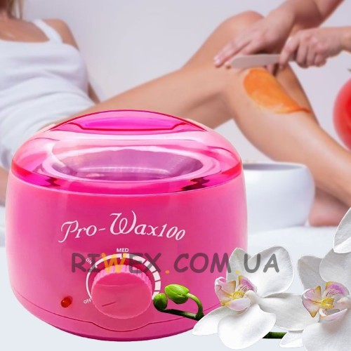 Воскоплав баночный Konsung PRO-WAX 100, Розовый