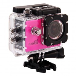 Экшн-камера SJ4000 Sports HD DV 1080P FULL HD, Розовый