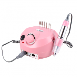 Профессиональный аппарат фрезер для маникюра и педикюра DM-202 розовый