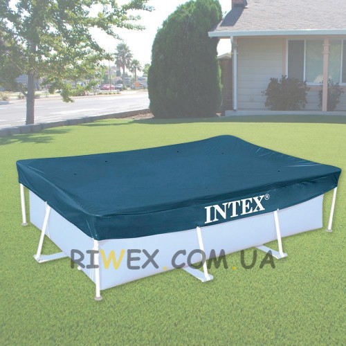 Тент-накидка Intex 28037 для прямоугольных бассейнов, 400х200 см