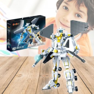 Конструктор-трансформер Banbao Mech 3 Самурай ET710 (SB) Конструктор-трансформер Banbao Mech 3 Самурай ET710 (SB)