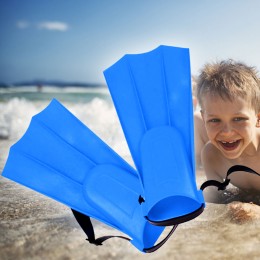 Детские ласты для плавания TT14013, 36-16-3 см, Синий (I24)