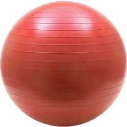 М'яч для фітнесу Фітбол Yoga Ball 75 см до 150 кг гладкий, Червоний
