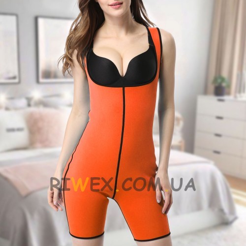 Костюм Body Shaper для схуднення з утяжкою розмір XXXL (54), Помаранчевий