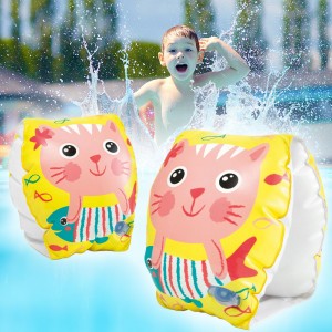 Детские надувные нарукавники Intex 56665 Happy Kitten, 1-3 года (I24)