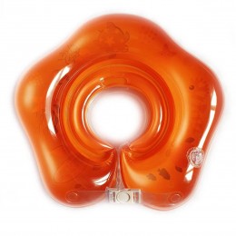 Круг детский на шею для купания MS 0128, Оранжевый (I24)