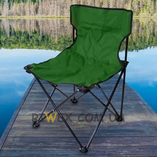 Кресло туристическое раскладное Паук 45x45x70 см, Зеленый (ARSH)