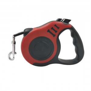Автоматичний висувний повідець – рулетка на 5 м для середніх собак, Червоний (205) Автоматичний висувний повідець – рулетка на 5 м для середніх собак, Червоний (205)