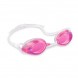 Очки для плавания Intex 55684, двухстекольные линзы с системой Anti-fog-protection, 8+ лет, Розовый (I24)