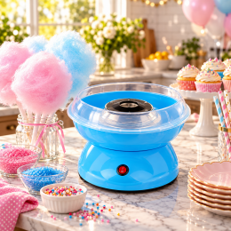 Машина для приготовления сладкой ваты Cotton Candy Maker, Синий (ARSH/MA156)