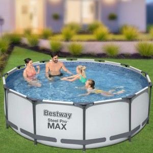 Каркасный бассейн Bestway 56260 с картриджным фильтром, 366x100 см (LM)
