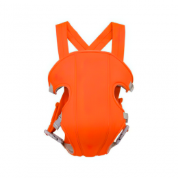 Слінг-рюкзак сумка кенгуру для перенесення дитини Babby Carriers помаранчевий